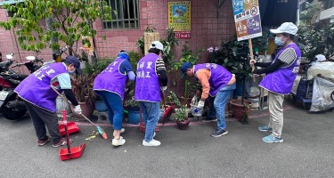 福祥里防治登革熱巡倒清刷清除孳生源活動
